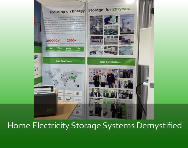 Home Electricity Storage Systems Demystified